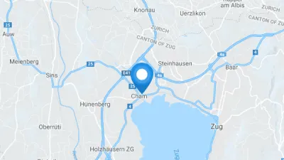Karte: Selfstorage Cham, Zugerstrasse