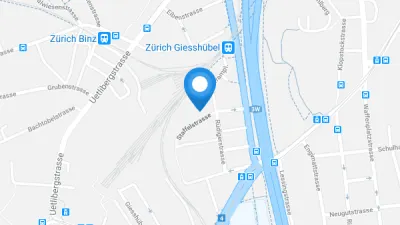 Karte: Selfstorage Zürich, Staffelstrasse