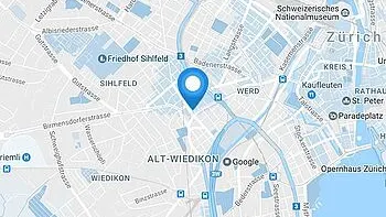 Karte: Selfstorage Zürich, Birmensdorferstrasse
