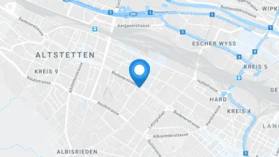 Karte: Selfstorage Zürich, Badenerstrasse
