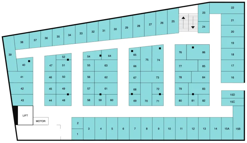 Wieviele Selfstorage Boxen gibt es im Lagerraum-Standort?