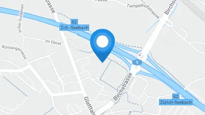 Karte: Selfstorage Zürich, Glatttalstrasse